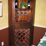 Corner Wine Cabinet